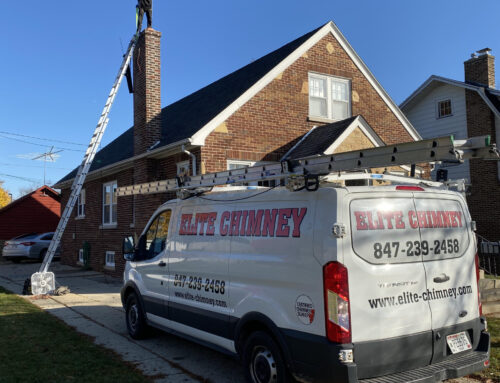 Tile Breaking and Stainless Steel Fireplace Liner Installation in Racine by Elite Chimney
